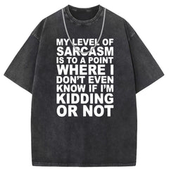 Men T Shirts Crew neck short sleeve T-shirt women washed and old