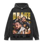 Drake Hoodie Printed Short Sleeve T-Shirt