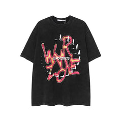 Camisas Vintage Hombre Vintage Short Sleeve T-Shirt Top