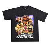 Film Star T Shirt Cotton Loose Nostalgic Short Sleeve American Retro Trendy T-shirt