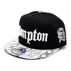 Compton Hat Flat-brimmed Embroidered Hip Hop Baseball Cap