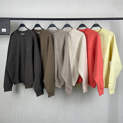 Fog Essentials Sweatshirt Unisex Crew Neck Loose Fleece Sweater