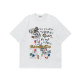 Ellie Seattle Shirt Vintage Cartoon Print Short Sleeve T-Shirt