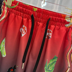 East Coast Shorts Summer Casual Print Men's Shorts Beach Shorts