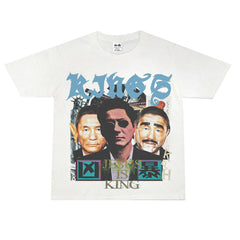 Film Star T Shirt Loose American Retro Street Cotton T-shirt for Men and Women