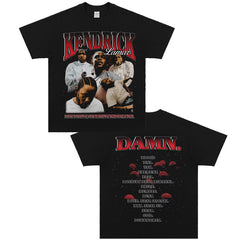 Kendrick Lamar T Shirts Old Loose Short Sleeves