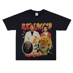 Film Star T Shirt Loose Heavy American Retro Street T-shirt