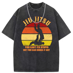 Men T Shirts Crew neck short-sleeved T-shirt washed and old