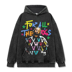 Drake Hoodie Printed Short Sleeve T-Shirt