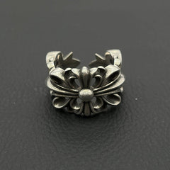 Chrome Heart Ring Vintage Cross