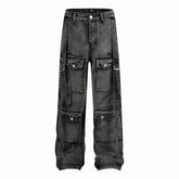 American Mens Jeans Washed and Used Tooling Jeans