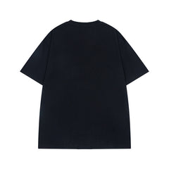 Ellie Seattle Shirt Cartoon Alphabet Print Crew Neck Short Sleeve T-Shirt