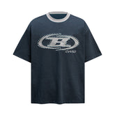 Ellie Seattle Shirt Vintage Short Sleeve T-Shirt Loose Oversize Top