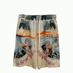 East Coast Shorts Summer Casual Digital Print Shorts