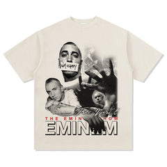 Detroit Eminem T Shirt Vintage Washed Old T-Shirt