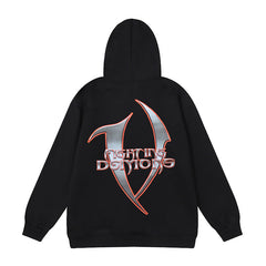 Juice WRLD in Loving Memory Hoodie Juice WRLD & Vlone-Blade-Hoodie 999 Metal Hooded Fleece Lined Sweater