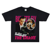 Film Star T Shirt the Legend of 1900 Loose Retro Street Cotton American T-shirt