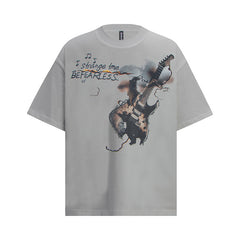 Ellie Seattle Shirt 3D Digital Print Short Sleeve Casual T-Shirt