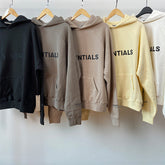 Fog Essentials Hoodie Offset Logo Loose Fleece Sweater