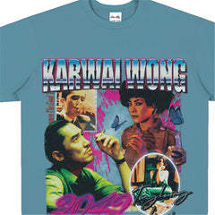 Film Star T Shirt Short Sleeve American Retro Loose round Neck T-shirt for Men and Women