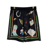 East Coast Shorts Summer Casual Digital Print Men's Shorts Beach Shorts