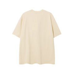 Camisas Vintage Hombre Vintage Love Graffiti Short Sleeve T-Shirt