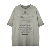 80s Casual Classics Shirts Washed Short Sleeve Crew Neck Summer