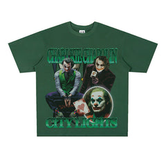 Film Star T Shirt Loose Heavy Retro Street Cotton American T-shirt