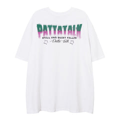 Camisas Vintage Hombre Short Sleeve T-Shirt Loose Casual Top