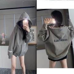 Fog Essentials Hoodie Cardigan Loose Hoodie