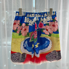 East Coast Shorts Summer Casual Digital Print Men's Shorts Beach Shorts