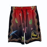 East Coast Shorts Summer Casual Print Men's Shorts Beach Shorts