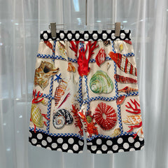 East Coast Shorts Summer Digital Print Men's Beach Shorts