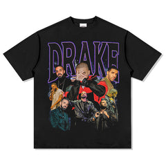 Drake T Shirts Hip Hop Loose T Shirts