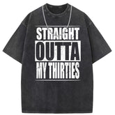 Men T Shirts Crew neck short sleeve T-shirt washed old American style