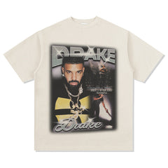 Drake T Shirts Printed Hip Hop Street