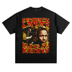 Kendrick Lamar T Shirts Homage Kendrick Lamar Hip Hop Rap Loose T Shirts