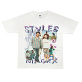 Film Star T Shirt Loose Heavy Crew Neck Street T-shirt