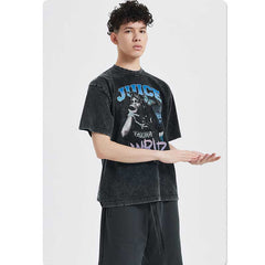 Juice WRLD T Shirt Summer Singer Juice WRLD Printed Men's Short-Sleeved T-shirt
