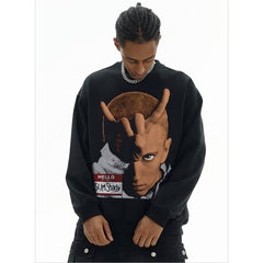 Detroit Eminem Hoodie Eminem Printed Vintage Old Hooded Sweater