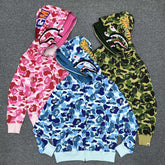 Bape Hoodie Zip-Up Cardigan Hoodie