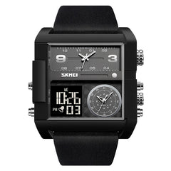 Analog-Digital Watch Square Simple Style Watch