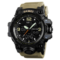 Analog-Digital Watch Fashion Waterproof Sports Electronic Watch
