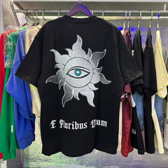 Godspeed T Shirts Helicopter Free Muse Printed Cotton Casual Short Sleeves Men and Women