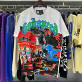 Godspeed T Shirts Play Card Magician Printing Cotton Casual Crew Neck Short Sleeve Men and Women