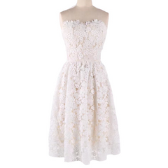 Mariah Carey Dress Holiday Dinner Bandeau Dress Sexy Lace Evening Dress