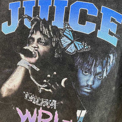 Juice WRLD T Shirt Vintage Hip Hop Juice WRLD Printed Short Sleeve T-shirt Loose