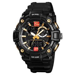 Analog-Digital Watch Outdoor Sports Waterproof Men's Electronic Watch