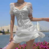 Mariah Carey Dress Retro Waist-Controlled Princess Dress Tulle Dress