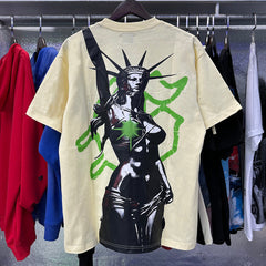 Godspeed T Shirts Mosaic Free Muse Printed Cotton Casual Short Sleeves Men and Women